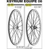 Mavic Ksyrium Equipe Ersatzspeiche Vorderrad, 284 Mm Schwarz, Modell 2006, Art Nr. 32418601 5