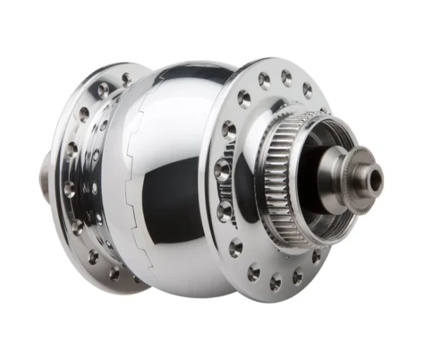 Schmidt SONdelux Nabendynamo Disc Centerlock Silber 32 Loch 1