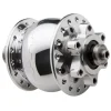 Schmidt SON 28 Nabendynamo Disc 6 Loch Silber Poliert 36 Loch 7