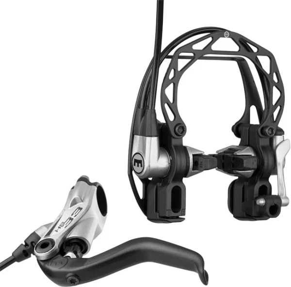 Magura HS33 R Bremse 2 Finger Hebel Silber 1