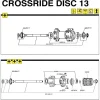 Mavic Crossride Disc Achsverschraubung QR9 Voderrad Ab Modell 2011 5
