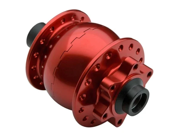 Schmidt SON 28 /15 Nabendynamo Disc 6 Loch Rot Eloxiert 32 Loch 1