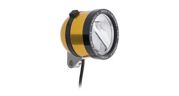 Schmidt Son Edelux II Fahrradlampe Gold 36 Cm Kabel 90 Lux 1