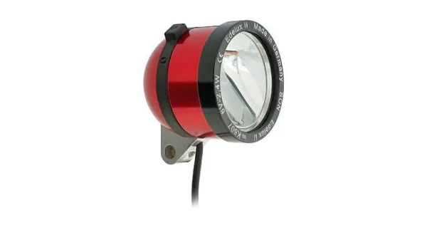 Schmidt Son Edelux II Fahrradlampe Rot 140 Cm Kabel 90 Lux 1