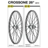 Mavic Crossone Speiche 26 Zoll Hinterrad Links 264 Mm Modell 2014 5