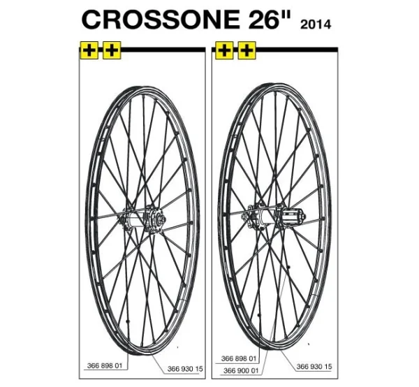 Mavic Crossone Ersatzfelge 26 Zoll Modell 2014 1