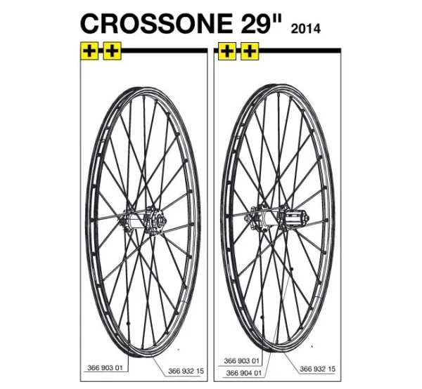 Mavic Crossone Ersatzfelge 29 Zoll Modell 2014 1