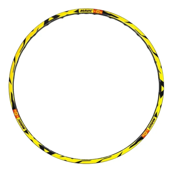 Mavic Deemax DH Felge Vorderrrad 27,5 Zoll Schwarz-gelb 28 Loch Mod 2018 1