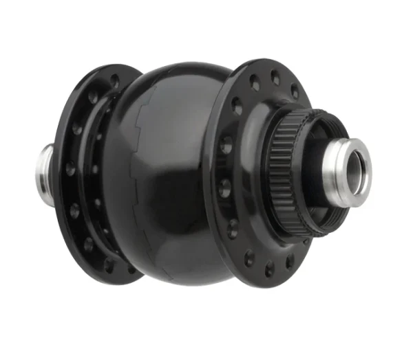 Schmidt SONdelux 12 Nabendynamo Schwarz Disc Centerlock 28 Loch 1