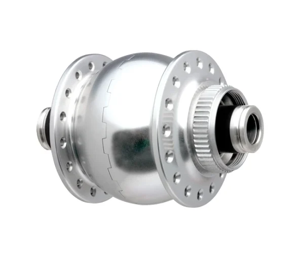 Schmidt SONdelux 12 Nabendynamo Silber Disc Centerlock 32 Loch 1