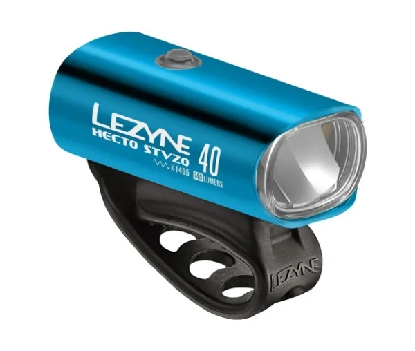 Lezyne Hecto 40 Frontlampe LED 105 Lumen Farbe Blau 1