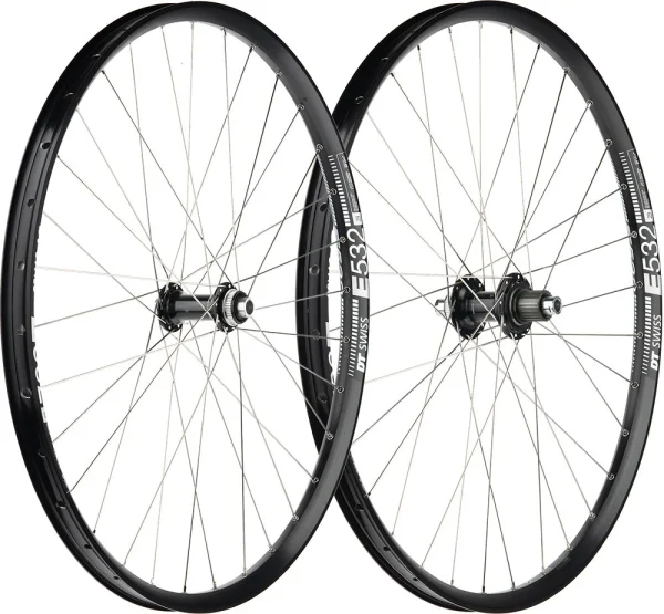 29 Zoll Laufradsatz Shimano XT M8110 Naben Rotor Micro Spline + DT Swiss E 532 Disc Felgen 1