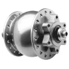 Schmidt SON 28 Nabendynamo Disc 6 Loch Silber Eloxiert 32 Loch 7