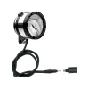 Schmidt Son Edelux II Fahrradlampe Silber Poliert 100 Cm Kabel Koax Stecker + Adapter 90 Lux 5