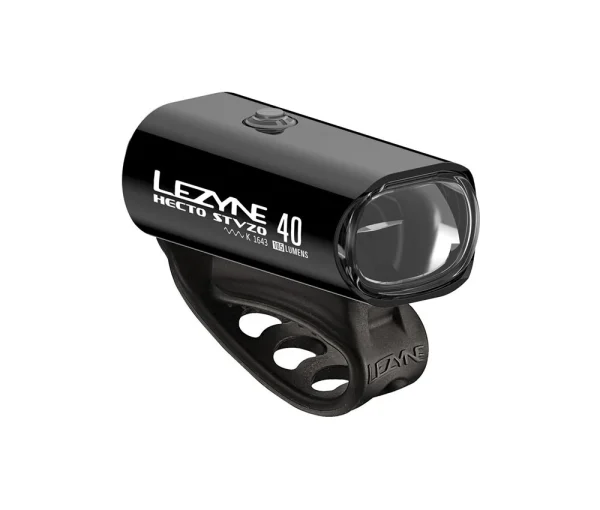 Lezyne Hecto 40 Frontlampe LED 105 Lumen Farbe Schwarz 1