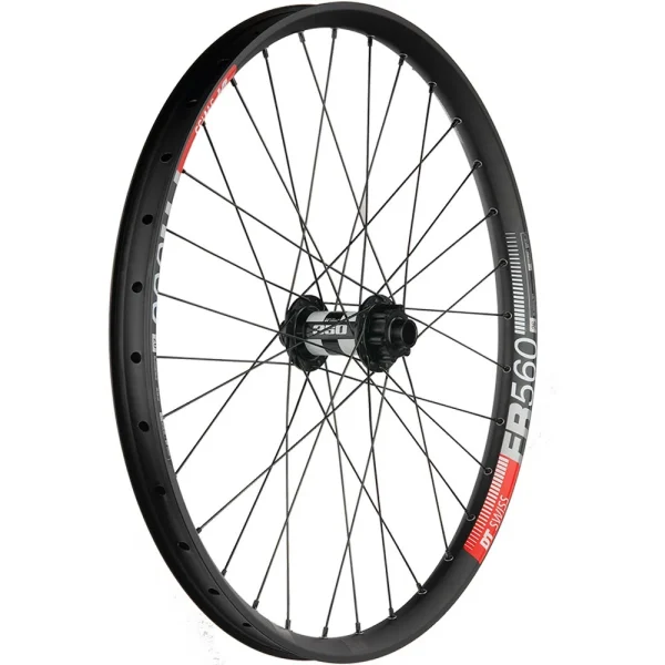 26 Zoll Vorderrad DT Swiss 350 Disc 6 Loch MTB Nabe + DT Swiss FR 560 Felge 1
