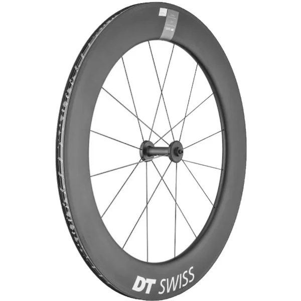 DT Swiss ARC 1400 Dicut 80 RB Vorderrad Clincher Carbon 1