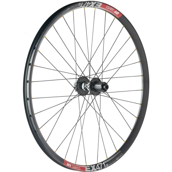26 Zoll Hinterrad DT Swiss 350 Classic Nabe Disc 6 Loch + DT Swiss EX 471 Felge 1