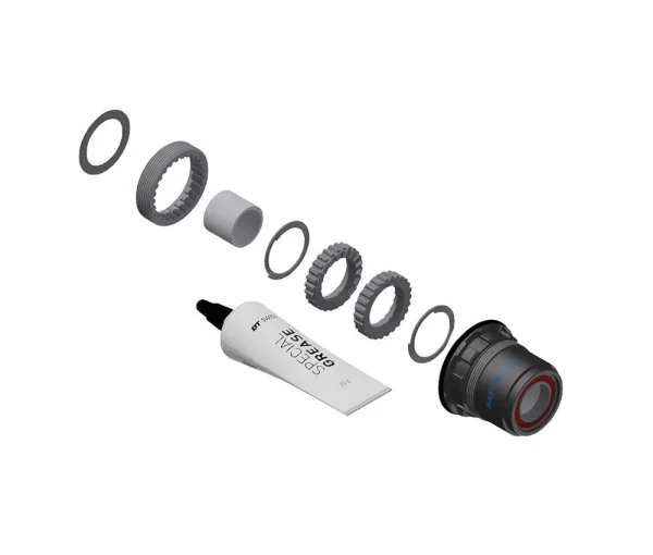 DT Swiss Ratchet LN Freilaufkoerper Umruestkit Kit | Alu MTB Sram XD 1