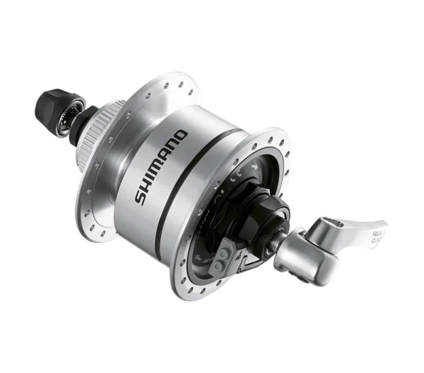 Shimano Nabendynamo DH-3D72 Silber 32 Loch Disc Centerlock SSP 9x100mm 3