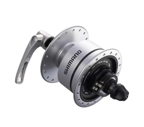 Shimano Nabendynamo DH-3D72 Silber 32 Loch Disc Centerlock SSP 9x100mm 4