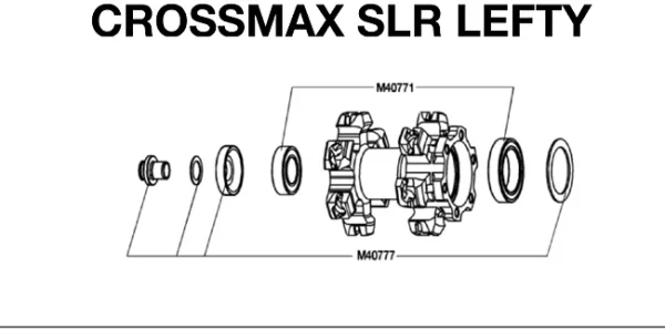 Mavic Crossmax SLR / ST Lefty Montagesatz 1
