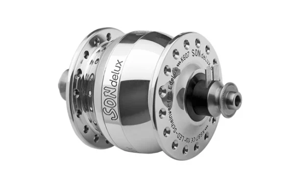 Schmidt SONdelux Nabendynamo Silber 20 Loch 1