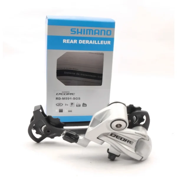Shimano Deore RD-M591 SGS 9-fach Schaltwerk Langer Käfig Silber OVP – NEU 5